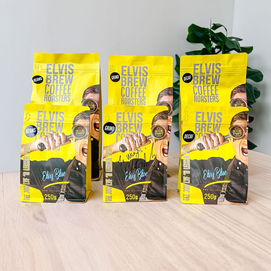 ELVIS BREW DECAF COFFEE BAG